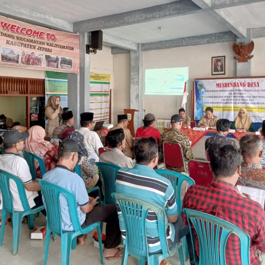 MUSRENBANGDES RKP DESA TAHUN 2024 DAN DU RKP DESA TAHUN 2025