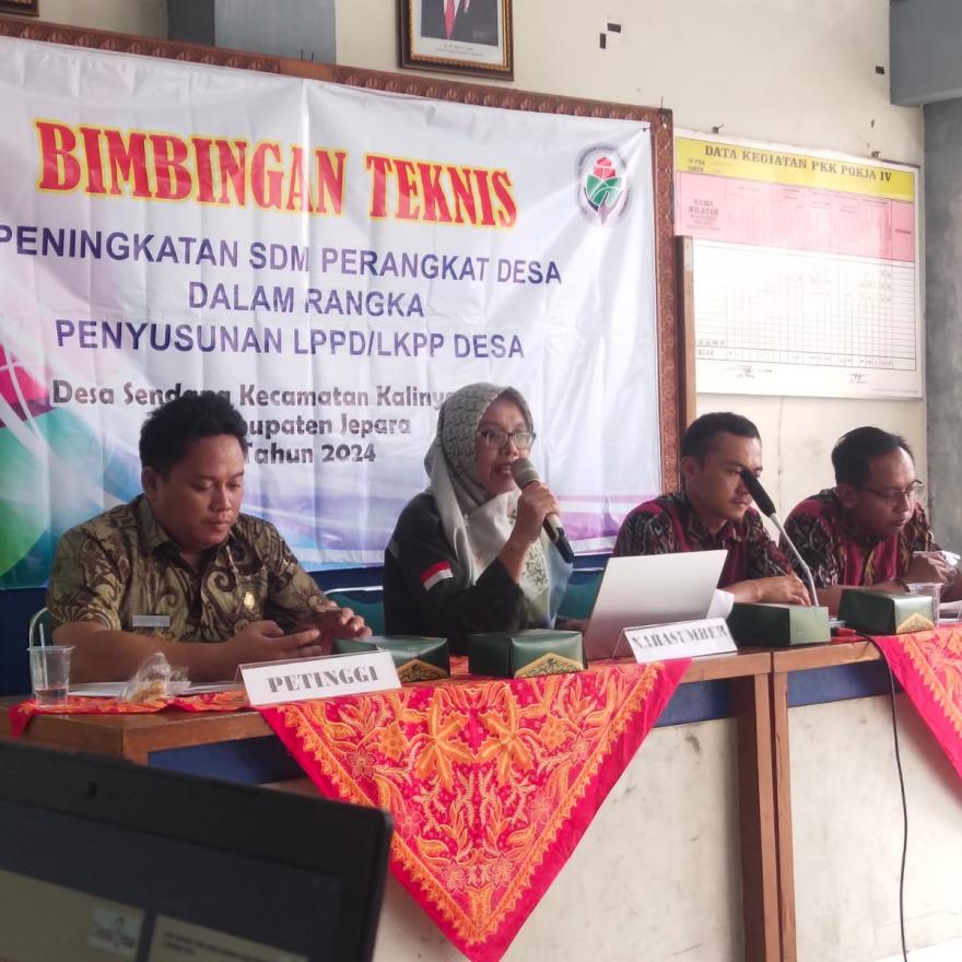 BIMTEK PENINGKATAN KAPASITAS SDM PERANGKAT DESA